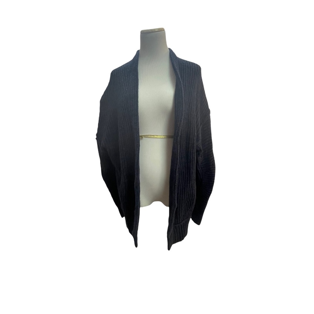 Free People Navy Blue Knit Cardigan